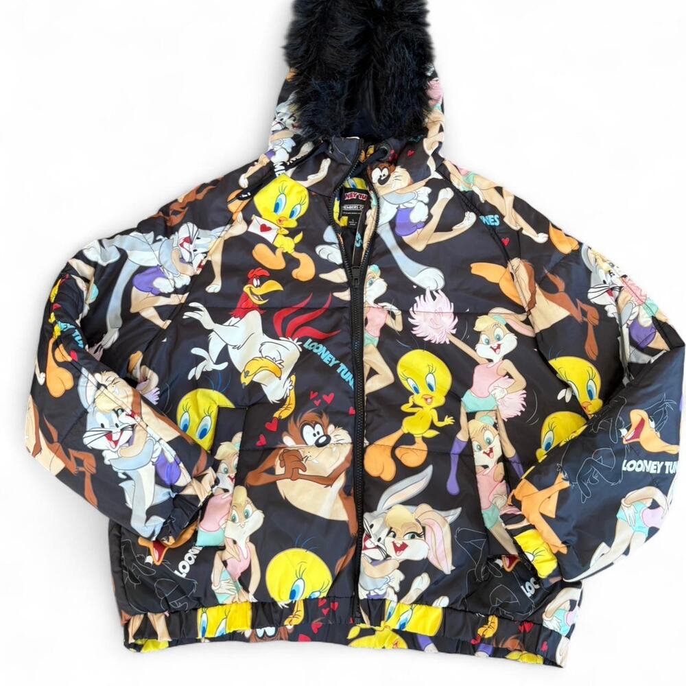 Members only puffer jacket large